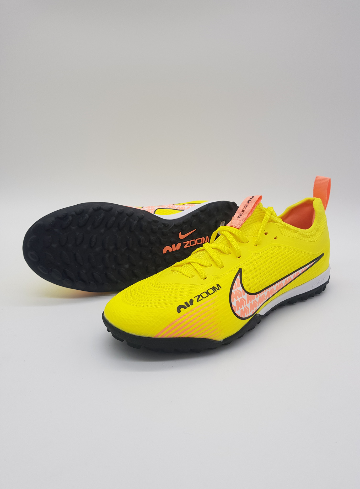 Giày Bóng Đá TQ Nike Mercurial Vapor 15 Pro Lucent Vàng Cam Cổ Lửng V2 TF